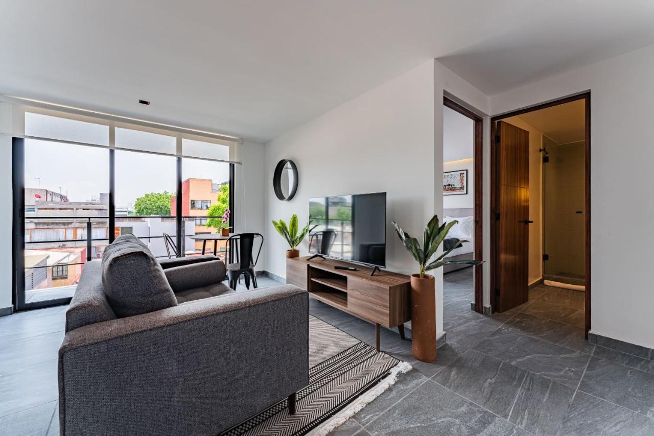Santa Ma La Ribera Apartments By Vh Mexico City Luaran gambar