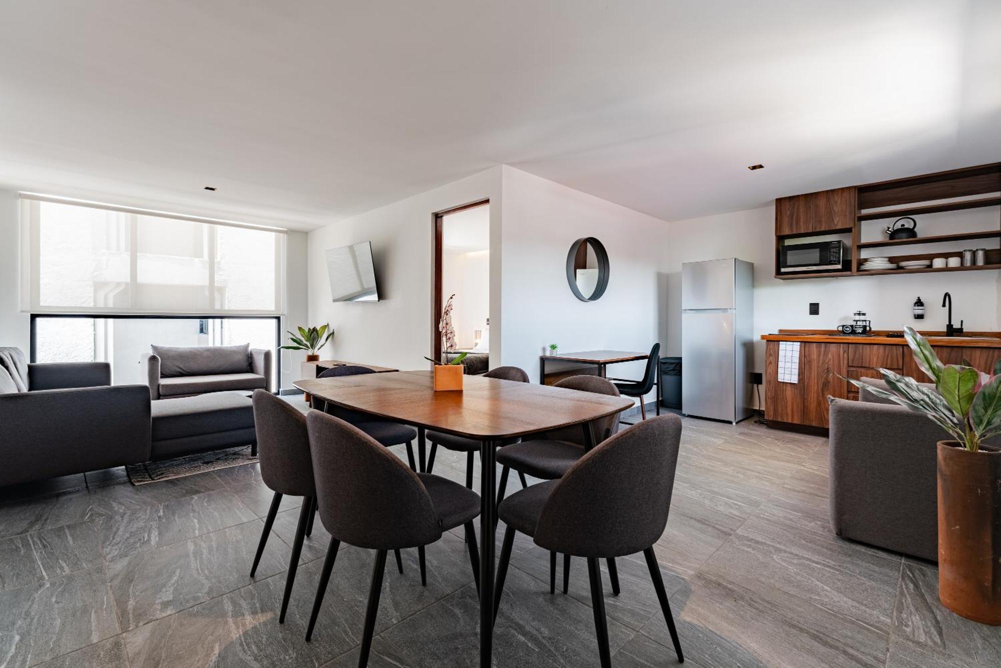 Santa Ma La Ribera Apartments By Vh Mexico City Bilik gambar